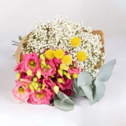 Gemischter Blumenbund 'Farbenspiel' Inkl. Gratis Grußkarte 7 Gemischter Blumenbund 'Farbenspiel' Inkl. Gratis Grußkarte -Compo Geschaft 1025700009 DIY Mixbund Farbenspiel Lisianthus Gypso Euka Craspedia 1 94533