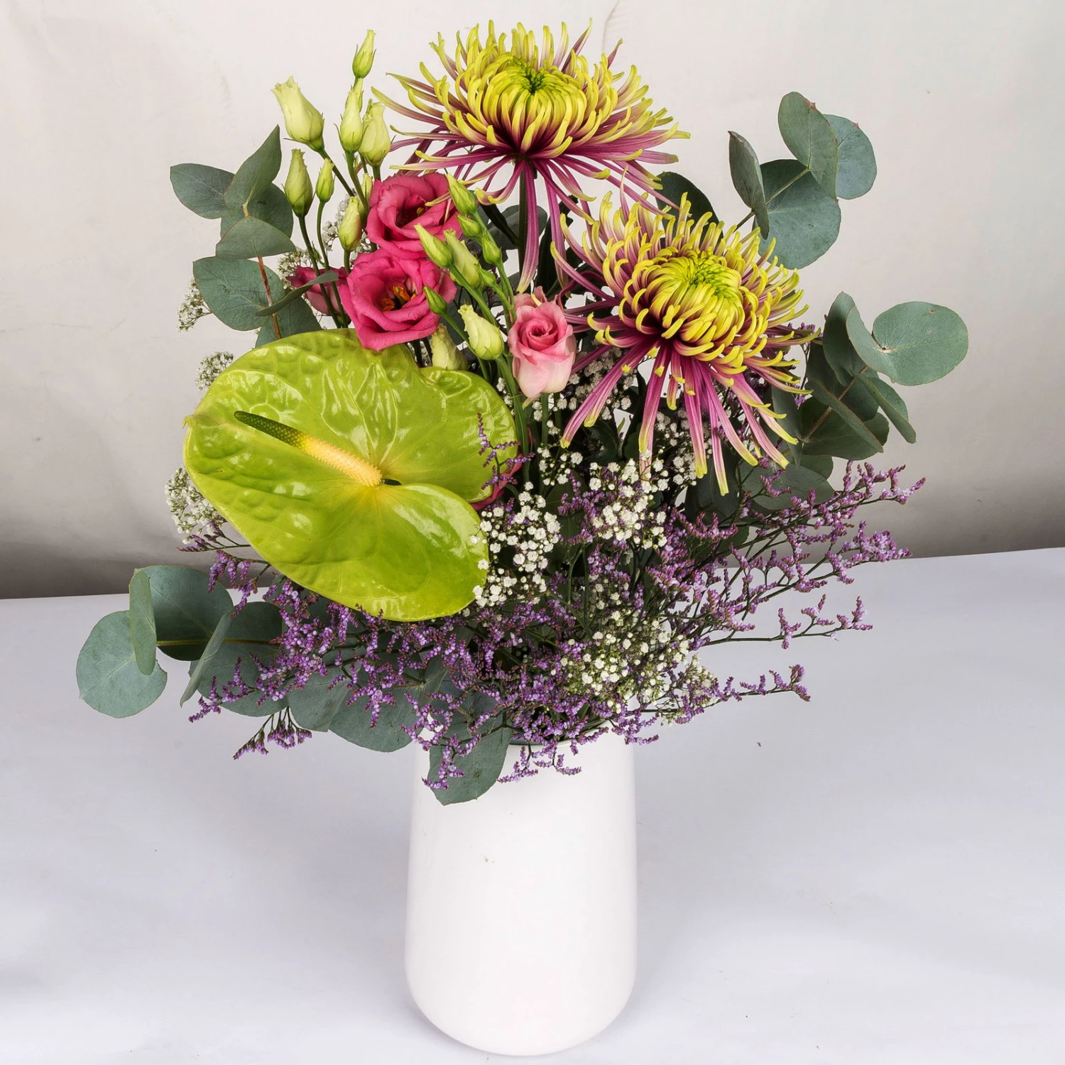 Gemischter Blumenbund 'Baltazar Mit Anthurie' Inkl. Gratis Grußkarte 4 Gemischter Blumenbund 'Baltazar Mit Anthurie' Inkl. Gratis Grußkarte – Bild 2