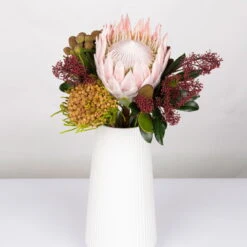 Blumenbund Protea King Mit Skimmie Und Kapgrün, Inkl. Gratis Grußkarte 8 Blumenbund Protea King Mit Skimmie Und Kapgrün, Inkl. Gratis Grußkarte -Compo Geschaft 1025700017 Strauss Protea King mit Skimmia 1 1 101676