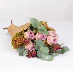 Blumenbund Rose 'Memory Lane', Eukalyptus Und Kapgrün, Mit Gratis Grußkarte -Compo Geschaft 1025700027 Strauss Rosen Memory Lane 2 101704