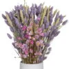 Rosa Trockenstrauß & Lila Glanzgras, 3er-Set, Länge Ca. 55 - 70 Cm 1 Rosa Trockenstrauß & Lila Glanzgras, 3er-Set, Länge Ca. 55 - 70 Cm -Compo Geschaft 1055300003 Trockenstrauss rosa Phalaris lila 1 1 114838