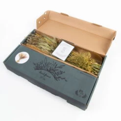 Trockenblumen DIY-Set, Natur, Länge Ca. 60 Cm 9 Trockenblumen DIY-Set, Natur, Länge Ca. 60 Cm -Compo Geschaft 1055300013 Trockenblumen DIY Box natur gemischt WS 2 95064