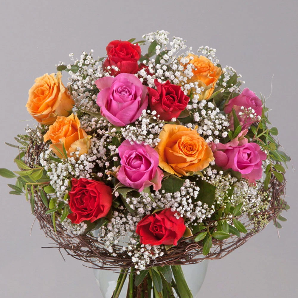 Blumenstrauß 'Mit Liebe' Inkl. Gratis Grußkarte 3 Blumenstrauß 'Mit Liebe' Inkl. Gratis Grußkarte