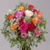 Blumenstrauß 'Rosenzauber' Inkl. Gratis Grußkarte -Compo Geschaft 1110600026 Rosenzauber grau2 106468