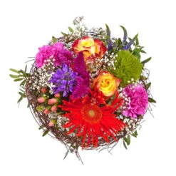 Blumenstrauß 'Happy Birthday!' Inkl. Gratis Grußkarte -Compo Geschaft 1110600043 Happy Birthday D25cm 2 5588