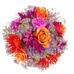 Blumenstrauß 'Sommerbrise' Inkl. Gratis Grußkarte -Compo Geschaft 1110600044 Sommerbrise D30cm 2 5582